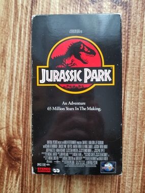 Jurassic Park VHS Tape (1994, Untested) – Vintage MCA Universal Movie